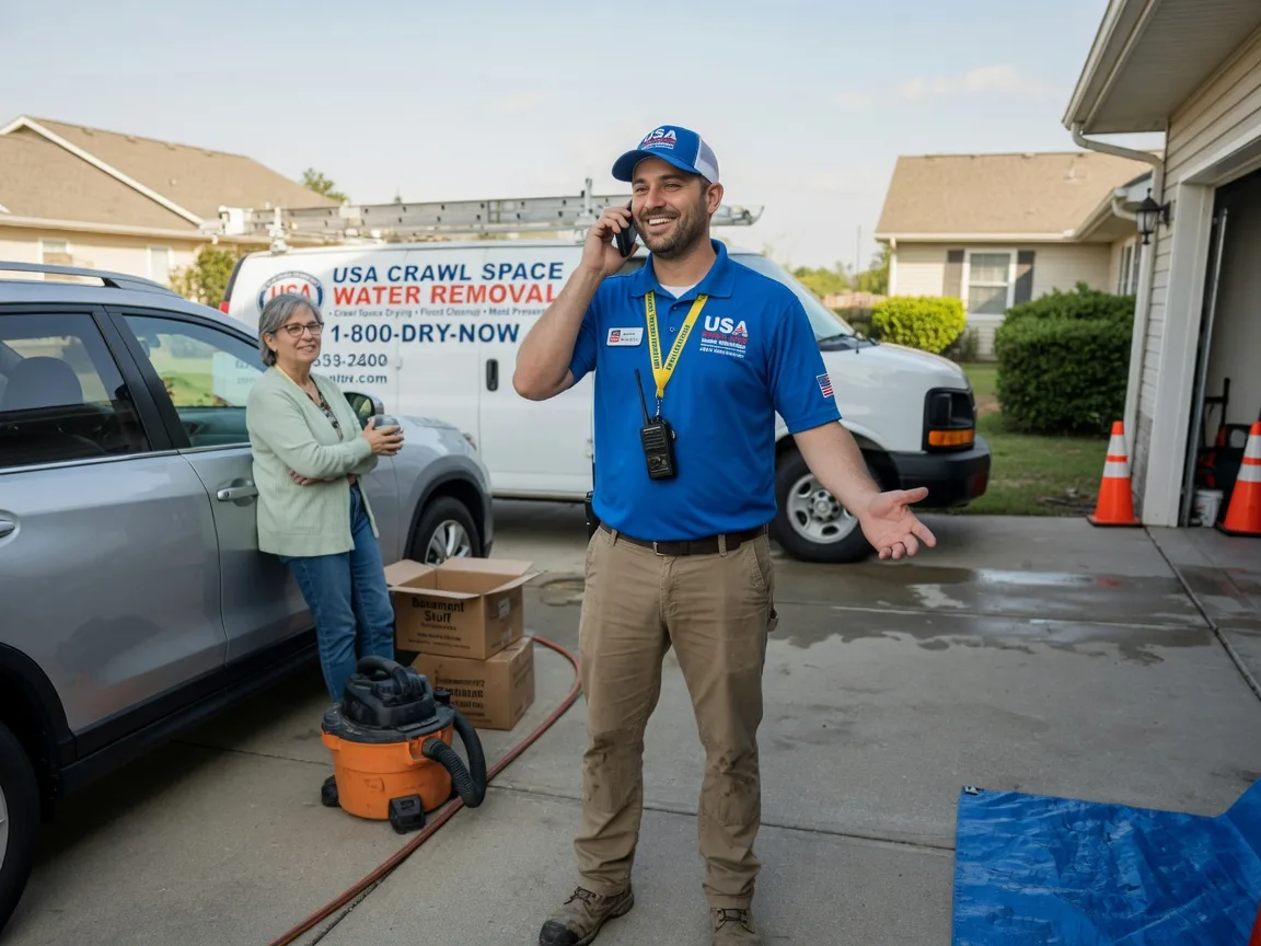 Crawl Space Water Removal Castalia, NC FAQs
